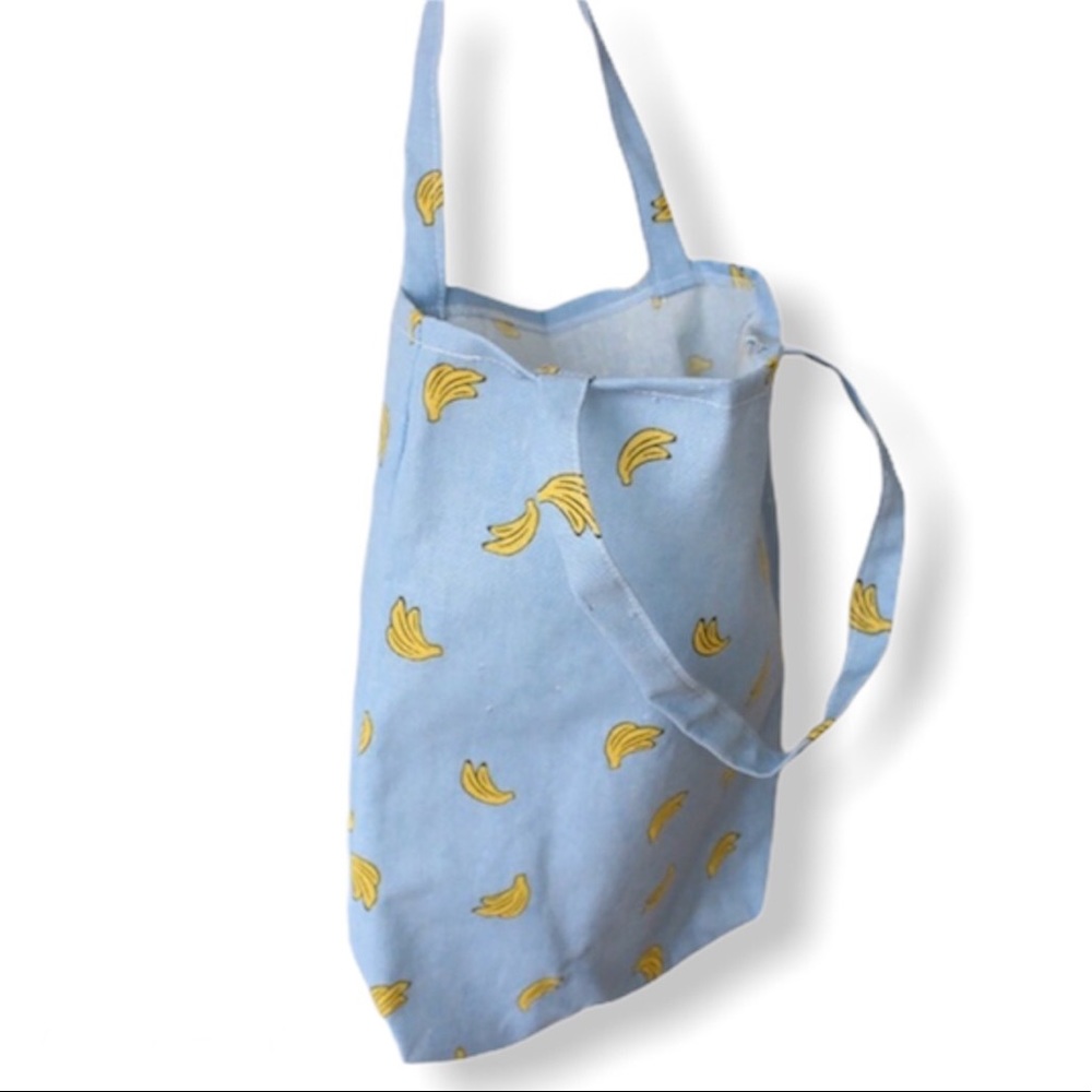 Canvas Bananas Tote Bag
